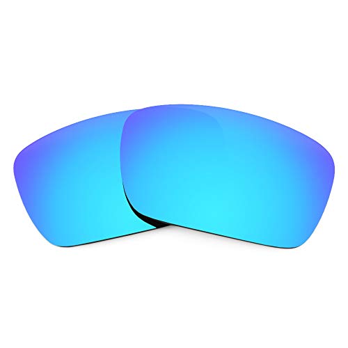 Revant Lentes de Repuesto Compatibles con Gafas de Sol Oakley Fuel Cell, Polarizados, Azul Hielo MirrorShield