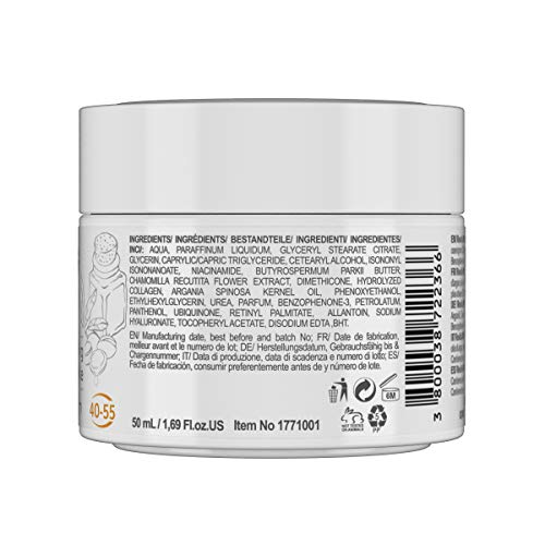 RevitaLAB +Argan Oil Crema Hidratante Antiarrugas de Día y Noche, 2x 50 ml