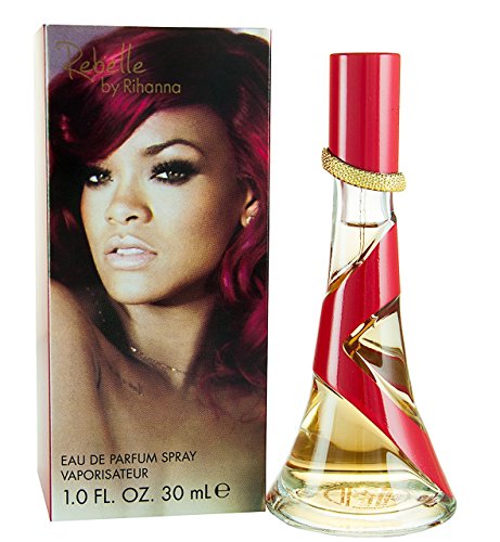 Rihanna Rebelle De las mujeres De mujer con correa extensible cortinas De agua De aroma De y botella De esencia De aerosol De la y para divinos De la muerte la 30 ml