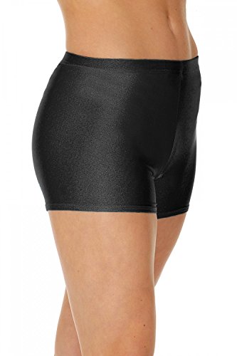 Roch Valley Hot Micro - Pantalones Cortos para niña, Niñas Mujer, Color Negro, tamaño S (Talla del Fabricante: 3)
