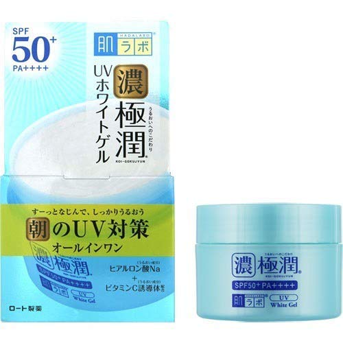 Rohto Hada Labo Koi Gokujyun White Gel UV SPF50+ 90g