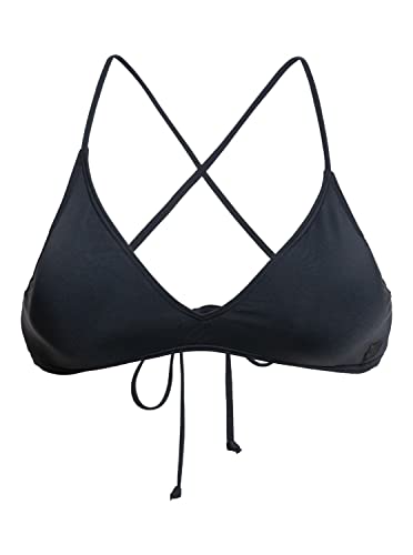 Roxy™ Beach Classics - Top de Bikini Triangular atlético - Mujer - M - Negro