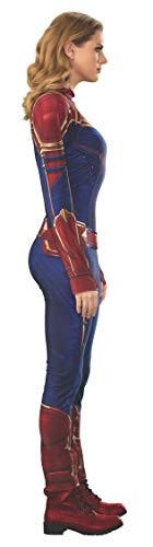 Rubies Capitán Marvel Disfraz, Multicolor, XS para Mujer