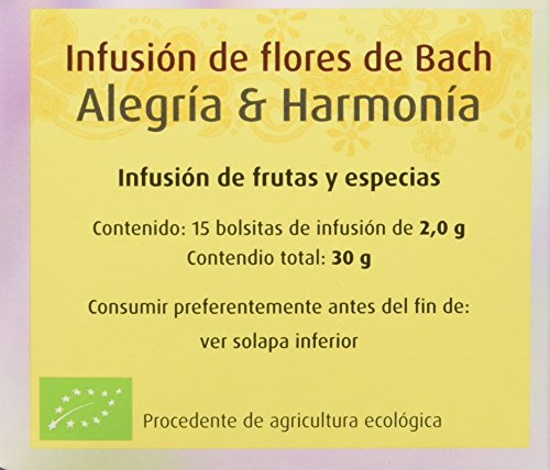 Salus Flores de Bach Alegría & Armonía Infusión - 15 sobres de 2g