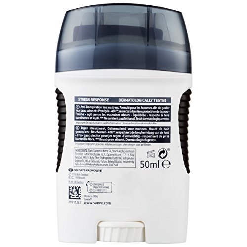 Sanex - Desodorante de barra para hombre, 50 ml