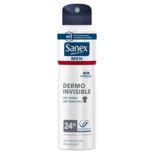 Sanex Men Dermo Invisible Desodorante Spray, 200ml