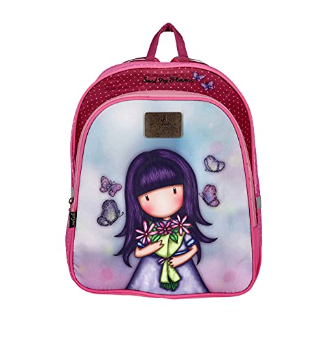 SANTORO Gorjuss Rucksack/Backpacksend Me Flowers, 40 Cm, 12l, 21gjs903-smf Send Mochila, 12 L, 40 x 29 x 10 para Niñas