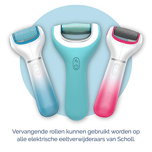 Scholl - Rodillos de repuesto para maquina eléctrico Velvet Smooth – Grano Ultra Exfoliante – Los 2 recambios