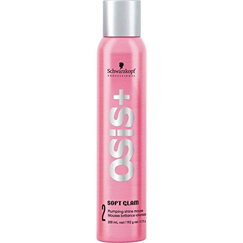 Schwarzkopf Professional Osis+ Soft Glam Plumping Shine Mousse Pack of Six (6 x 200 ml)