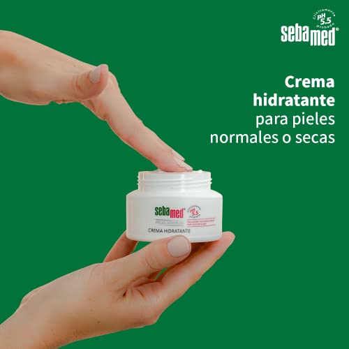 Sebamed Crema Hidratante - 75 ml Cuida y protege la piel facial frente al envejecimiento prematuro y previene la formación de arrugas y líneas de expresión, Para piel sensible de normal a grasa