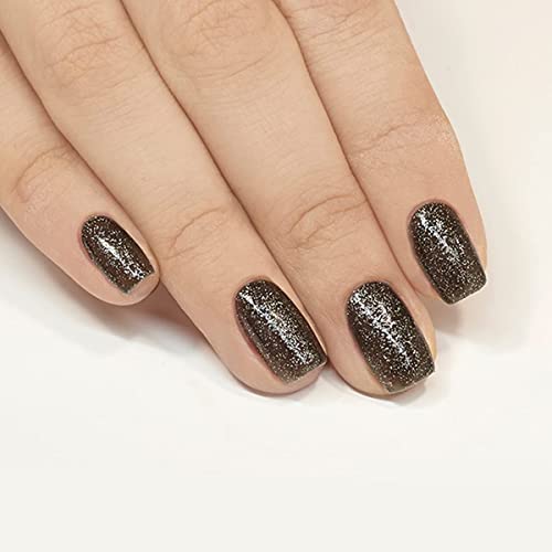 SEMILAC Esmalte de uñas de gel de larga duración y fácil de aplicar, perfecto para uso en casa y manicura y pedicura profesional, 7 ml, 096 Starlight Night.