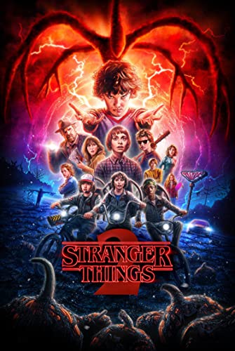 SET DE 3 POSTERS STRANGER THINGS 1, 2 y 3 (60 x 90 cm) + Un poster regalo sorpresa