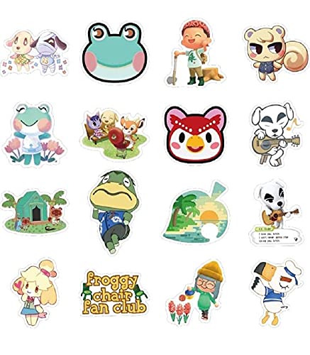 SetProducts  Top Pegatinas! Juego de 100 Pegatinas de Animal Crossing Vinilos - No Vulgares - Estilo, Bomba - Scrapbooking, Personalización Portátil, Equipaje, Motocicleta, Bicicleta, Moto.