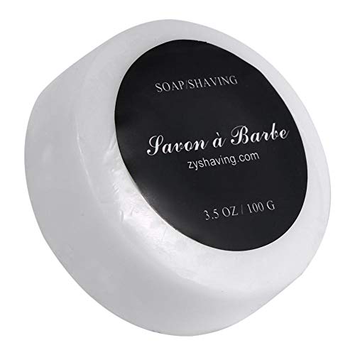 Shaving Soap Para Hombres, Jabón de Afeitar, barba de afeitar hecha a mano de los hombres Jabón de crema Crema de afeitar hidratante Razor Peluquería Salon Shave Tool