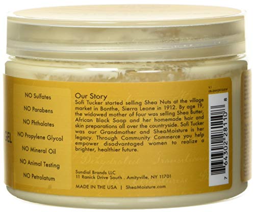 SHEA MOISTURE Raw Shea Butter Curl Stretch Gel 340 g (0764302281108)