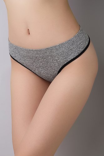 SHEKINI Bragas Tangas Invisibles sin Costuras de Talla Baja Sexys Braguita sin Costura Invisible por la Cintura Ropa Interior para Mujer Pack DE 4/6 (XL, A)