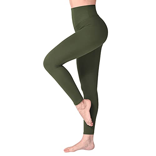 SINOPHANT Leggins Mujer, Pantalon Deporte Yoga Mujer, Leggings Mujer Fitness Suaves Elásticos Cintura Alta para Reducir Vientre