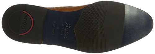 Sioux Nasimo, Zapatos de Cordones Derby Hombre, Marrón coñac, 42 2/3 EU