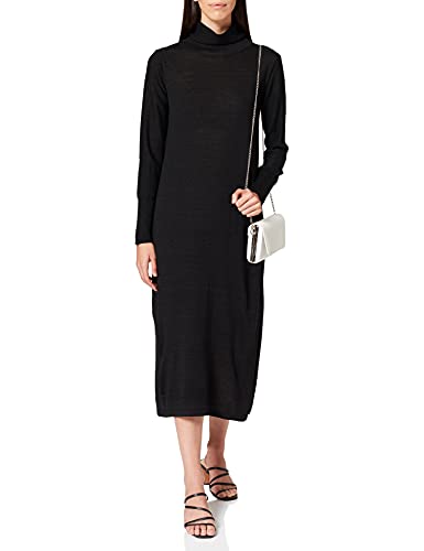 Sisley Dress 116KN2225 Vestido, Dark Grey Melange 700, XS para Mujer