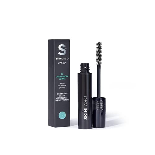 SkinLabo - Sérum Reforzante De Pestañas Y Cejas. Tratamiento fortalecedor que estimula el crecimiento natural de pestañas y cejas. 5 ml.