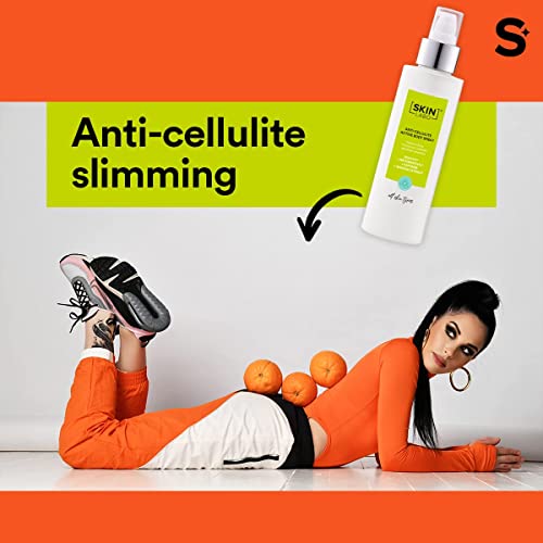 SkinLabo - Spray anticelulítico súper reductor. Fuerte crema anticelulítica en spray con acción adelgazante, drenante y reafirmante. 150 ml