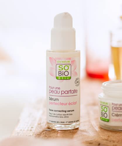 SO'BiO étic Sérum Uniformisant Correcteur pour une Peau Parfaite 30 ml