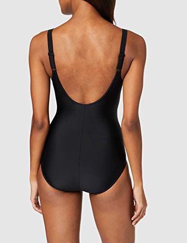 Speedo, Traje de Baño Para Mujer, Negro (Black), 32 (Tamaño del fabricante: 40)