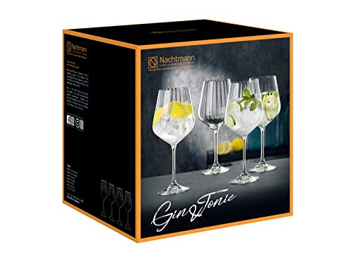 Spiegelau & Nachtmann, Gin & Tonic 102892 - Juego de 4 piezas (640 ml, 22,2 cm)