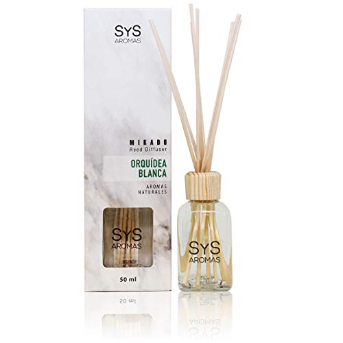 S&S Cosmetica natural Estuche AMB. Mikado SYS 50ml ORQUIDEA Blanca