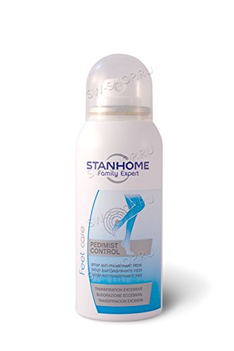 Stanhome - Spray antitranspirante y refrescante para pies (100 ml)