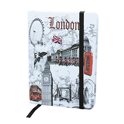 Sterling Product Cuaderno A5 | Diario de tapa dura | Recuerdo coleccionable británico de Londres