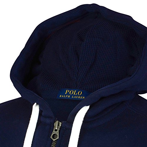 Sudadera con capucha para hombre, de Ralph Lauren Polo Azul Navy (Yellow Logo) XX-Large