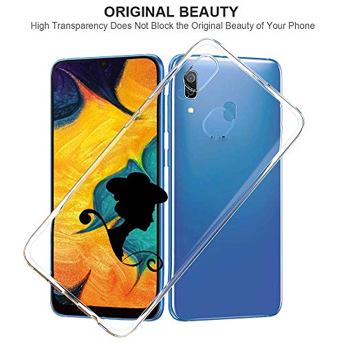 Suhctup Compatible con Huawei Y5 2017/Nova Young Funda Silicona Transparente con Dibujos Lindo Cárcasa Ultrafina Suave Gel TPU con Animados Diseño Patrón Antigolpes Proteccion Cover，Mujer