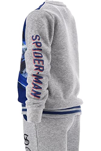 SUN CITY Marvel Avengers Spiderman - Chándal deportivo para niño, diseño de Spiderman, 6820 Gray, 3 años