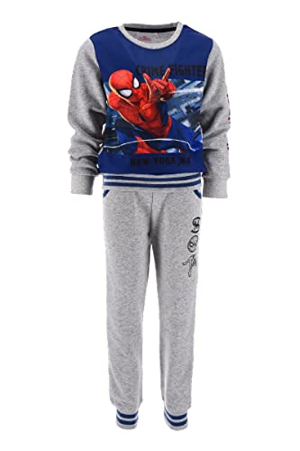 SUN CITY Marvel Avengers Spiderman - Chándal deportivo para niño, diseño de Spiderman, 6820 Gray, 3 años