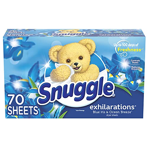 Sun Snuggle Exhilarations - Toallitas suavizantes de telas para secadora