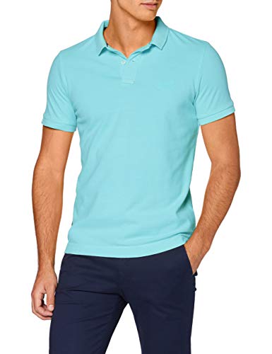 Superdry Vintage Destroyed Polo, Azul (Pool Blue Bcz), XL para Hombre