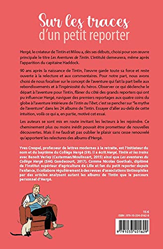 Sur les traces d'un petit reporter...: Essai sur l'aventure dans l'oeuvre d'Hergé