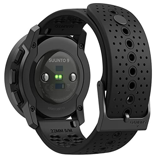 Suunto 9 Peak Reloj deportivo GPS con batería de larga duración y medición de frecuencia cardiaca en la muñeca