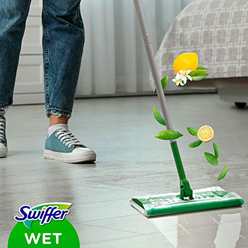 Swiffer Mopa, 48 Recambios Húmedos (2 x 24), Ideales para Suelos de Madera, Cerámica y Vinilo