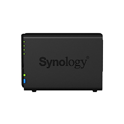 Synology Diskstation ds218 Bundle Incluye 2 x Discos Duros WD Red, integrado y listo negro negro (2x2TB WD Red)