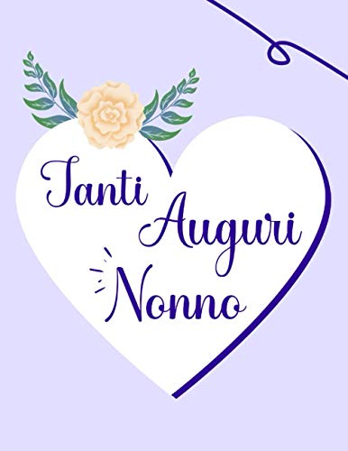 Tanti Auguri Nonno: Il taccuino a scacchi con iscrizione sulla copertina. | Il regalo semplice per la nonno! (Festa dei nonni)