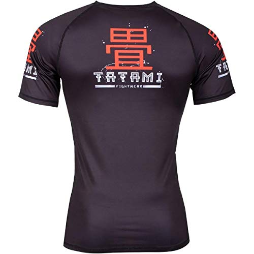 Tatami Fightwear Ninja 2099 Rash Guard Men's Camisa de Compresión Hombre MMA BJJ Fitness Artes Marciales Boxeo Grappling No Gi