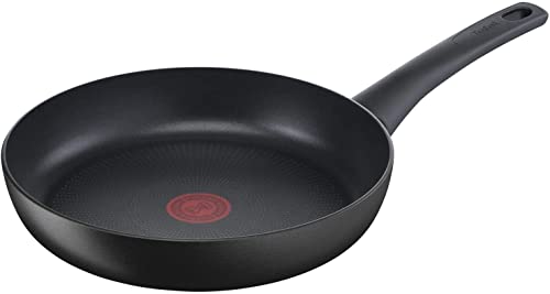 Tefal Ultimate On - Juego de 2 Sartenes: 2 Sartenes de 20/26 cm con revestimiento muy resistente, Thermo-Signal, Thermo-Fusion, forma profunda, todo tipo de cocinas, apto para horno, sin PFOA