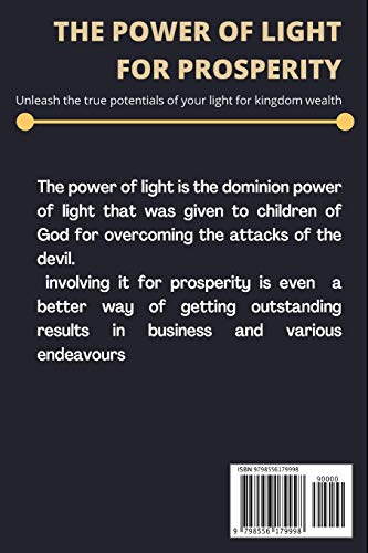 THE POWER OF LIGHT FOR PROSPERITY