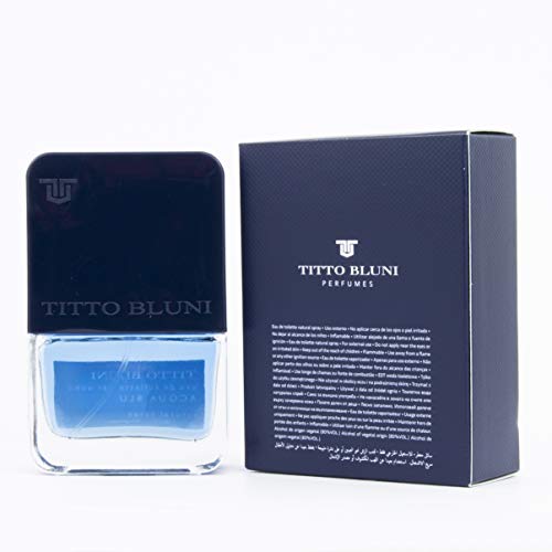 TITTO BLUNNI - Acqua Blu Uomo, Perfume Hombre, 30ml