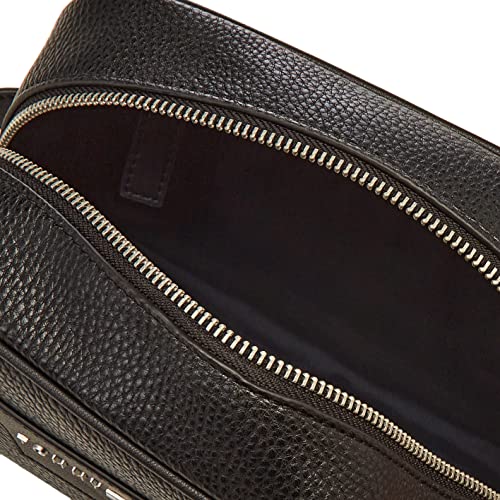 Tommy Hilfiger TH Downtown WASHBAG, Accesorio de Viaje-Billetera Plegable para Hombre, Schwarz