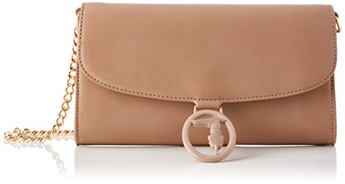 Trussardi Jeans Bag, Clutch Smooth Monocolor Ecolea para Mujer, B261, NR