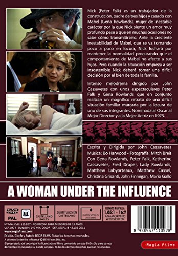 Una mujer bajo la influencia [DVD]