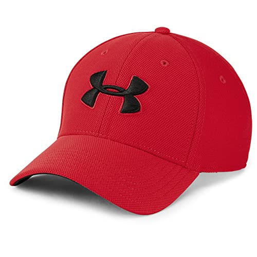 Under Armour Men's Blitzing 3.0 Cap, Gorra Hombre, Rojo (Red / Red / Black) , L/XL